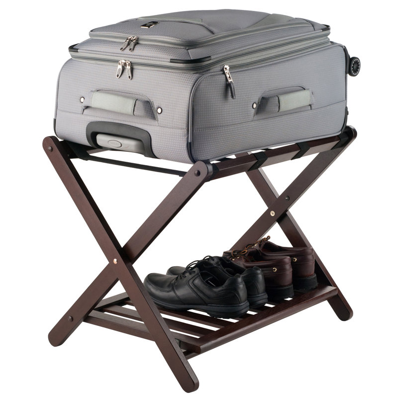 Winsome Remy Folding Wood Luggage Rack & Reviews Wayfair